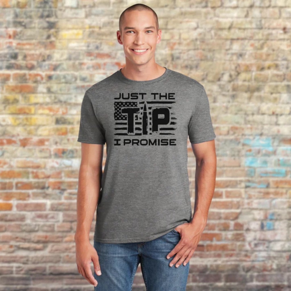 ammo graphic tee with bold design