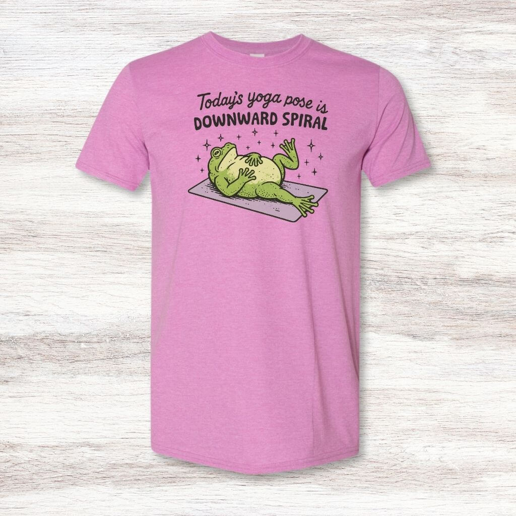 breathable workout shirt with bold design