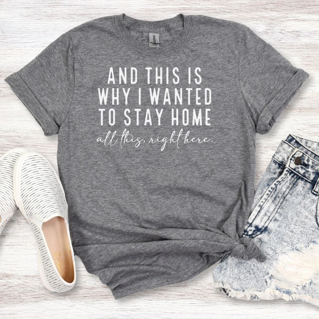 comfy polyester cotton blend graphic tee