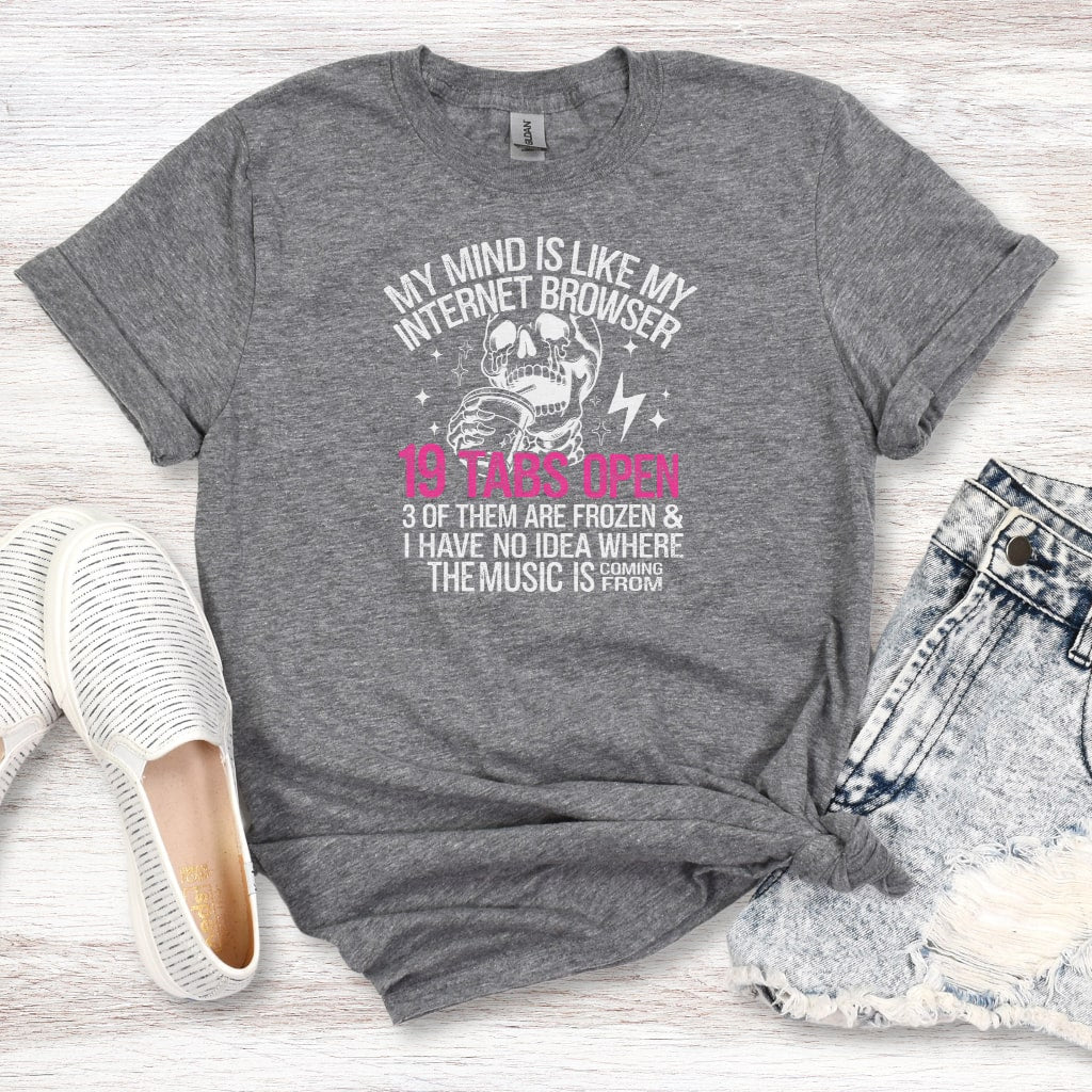 Comfortable and soft polyester cotton funny casual t-shirt