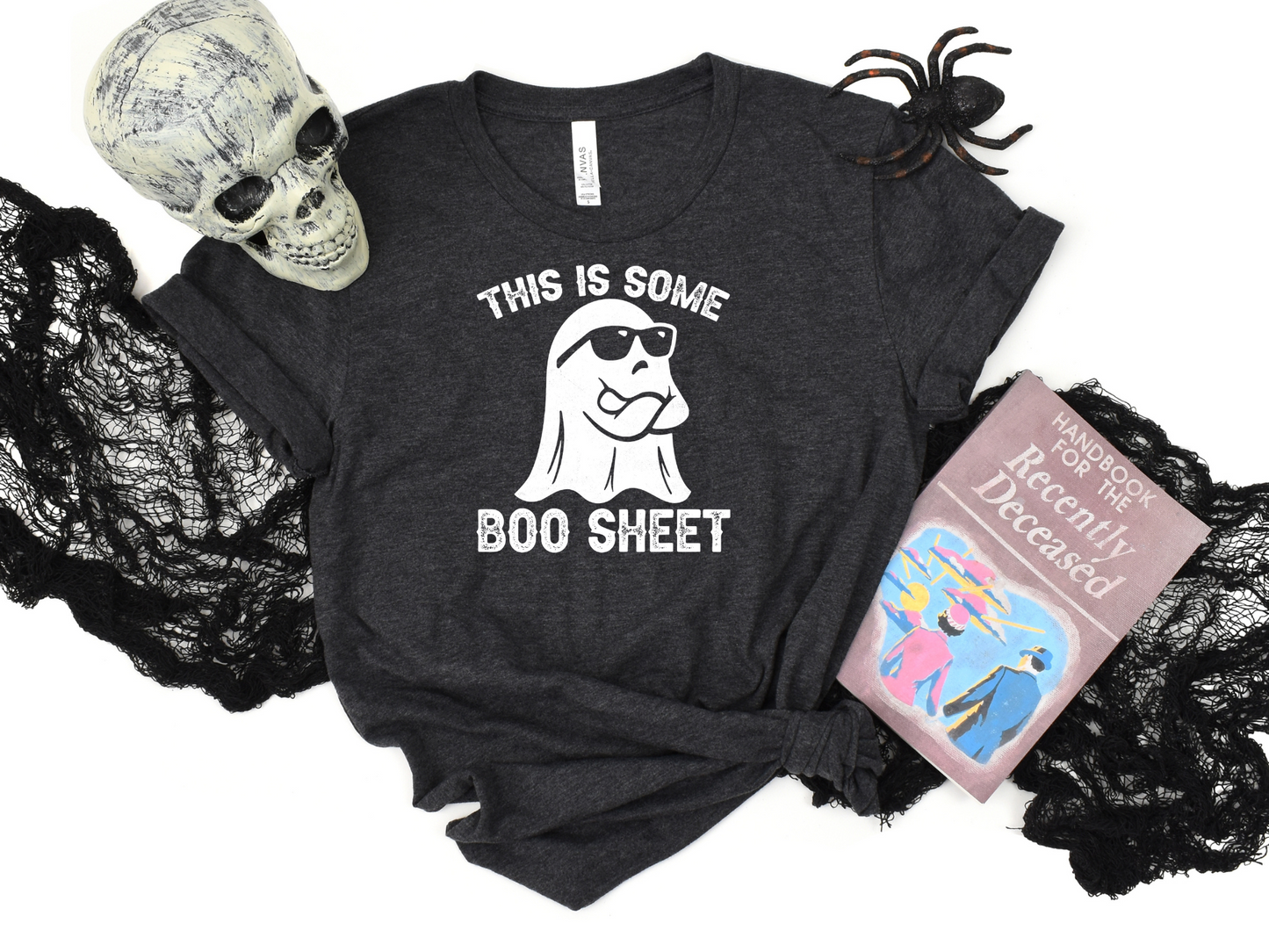 funny halloween ghost t-shirt for women