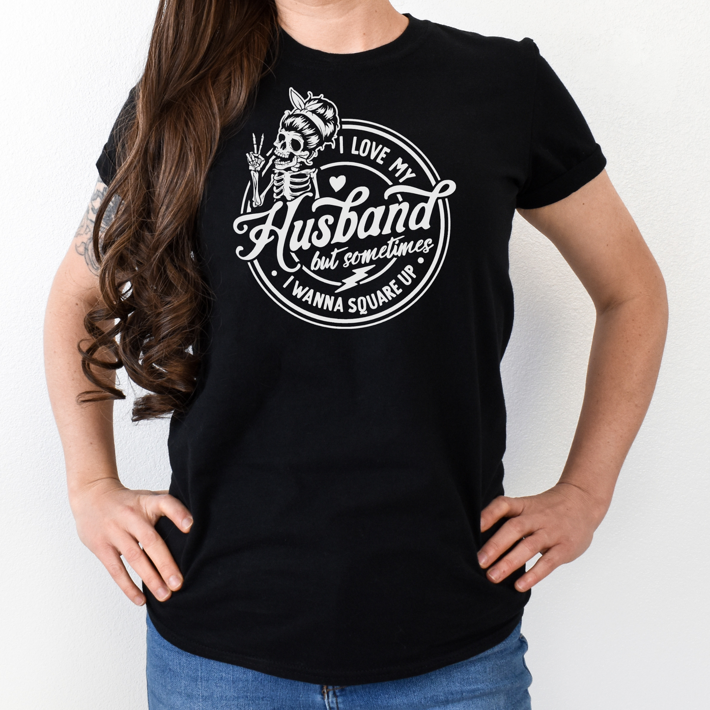 humorous couple?s relationship tee