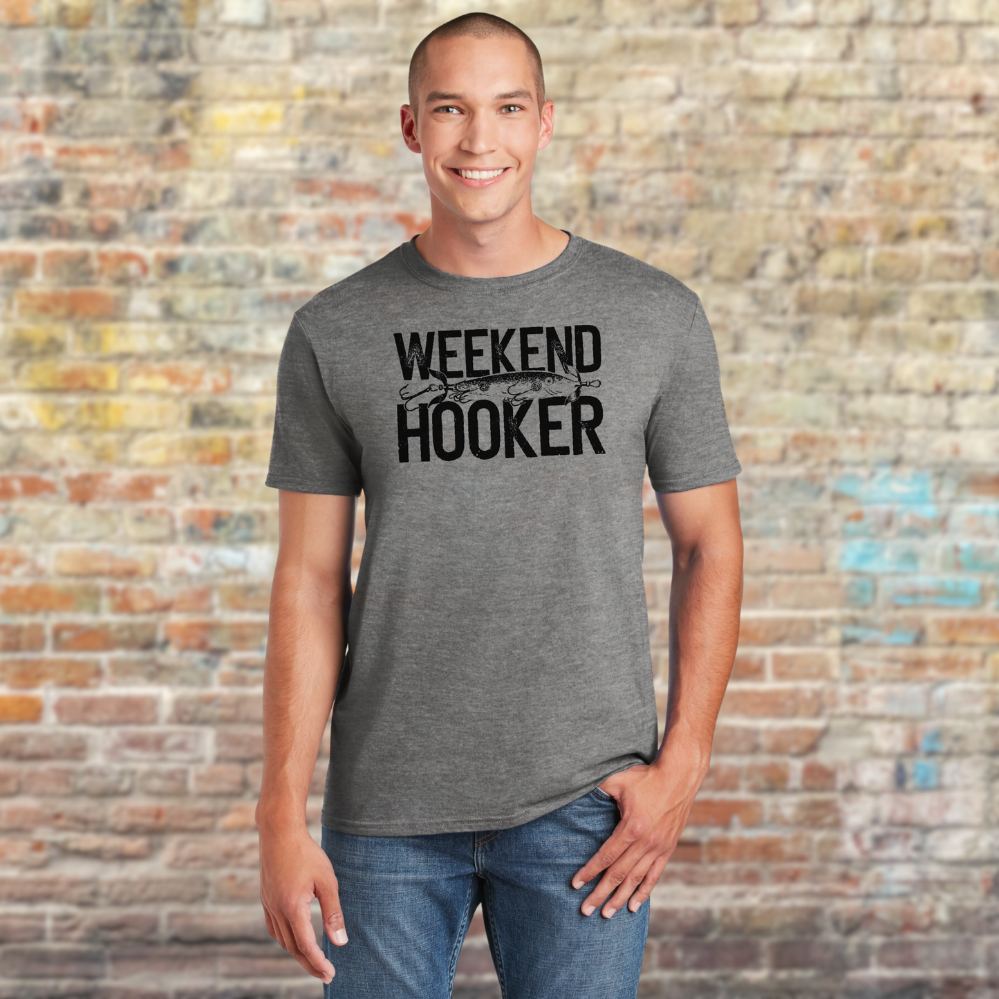 pun fishing t-shirt for couples