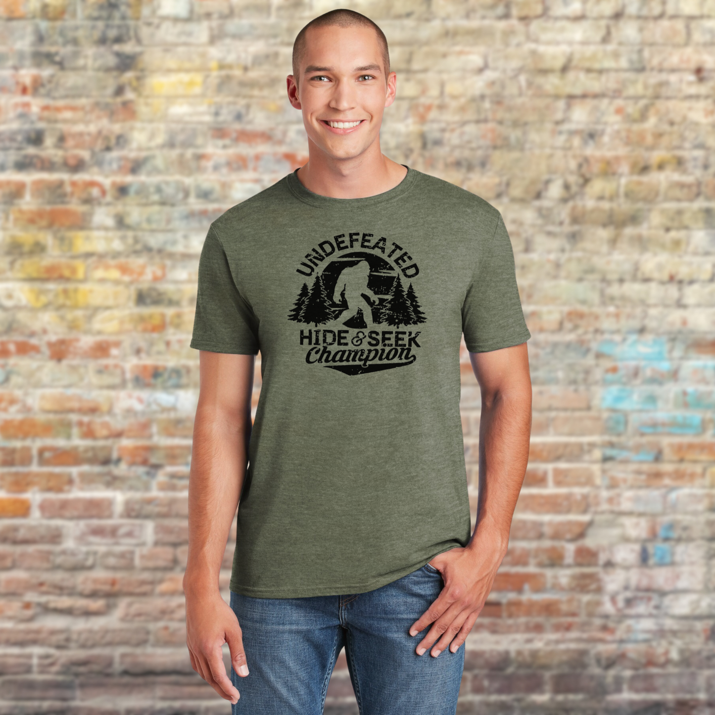 Super soft polyester cotton blend novelty tee