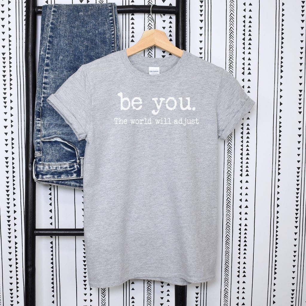 Trendy and comfy graphic tee with kindness slogan