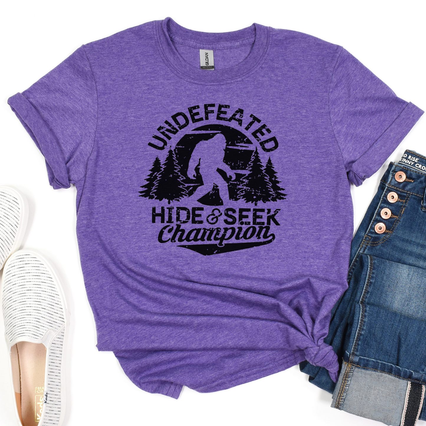 Unique cryptid themed casual shirt for adults
