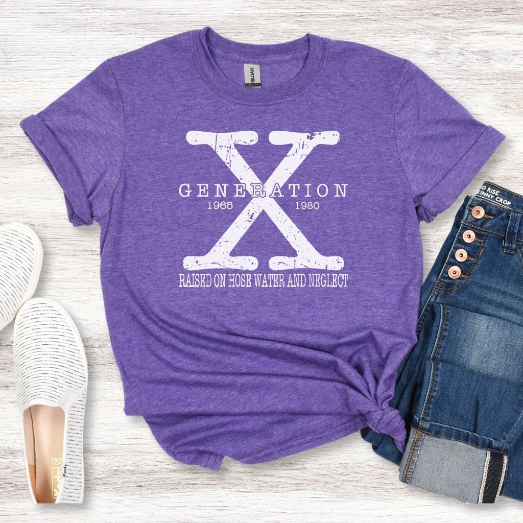 sarcastic vintage-style graphic tee hose water theme