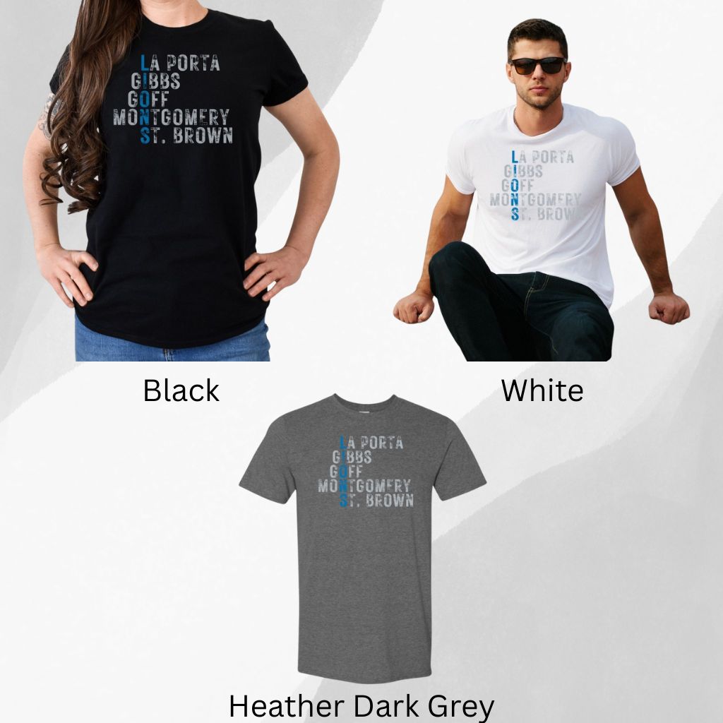 Detroit Lion Bundle – Tee, Sweatshirt & Hat Set