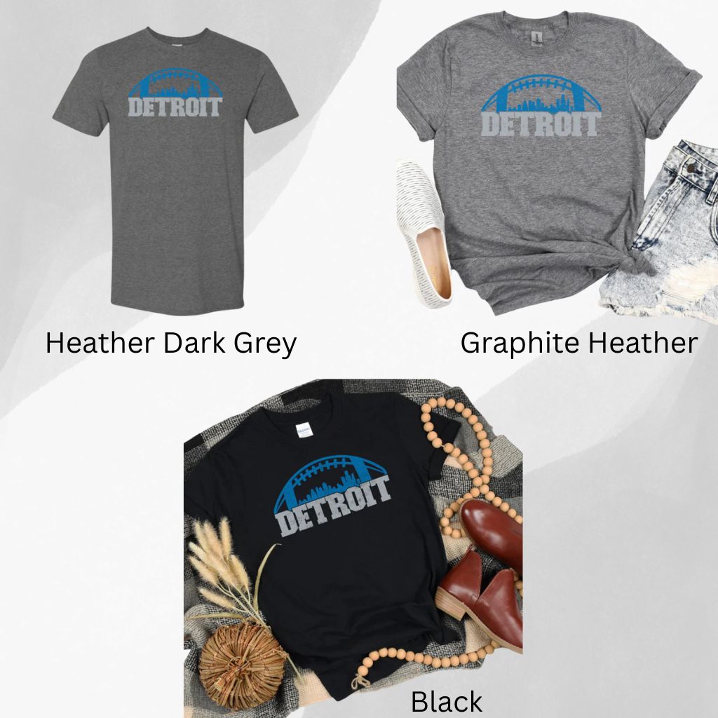 Detroit Lion Bundle – Tee, Sweatshirt & Hat Set