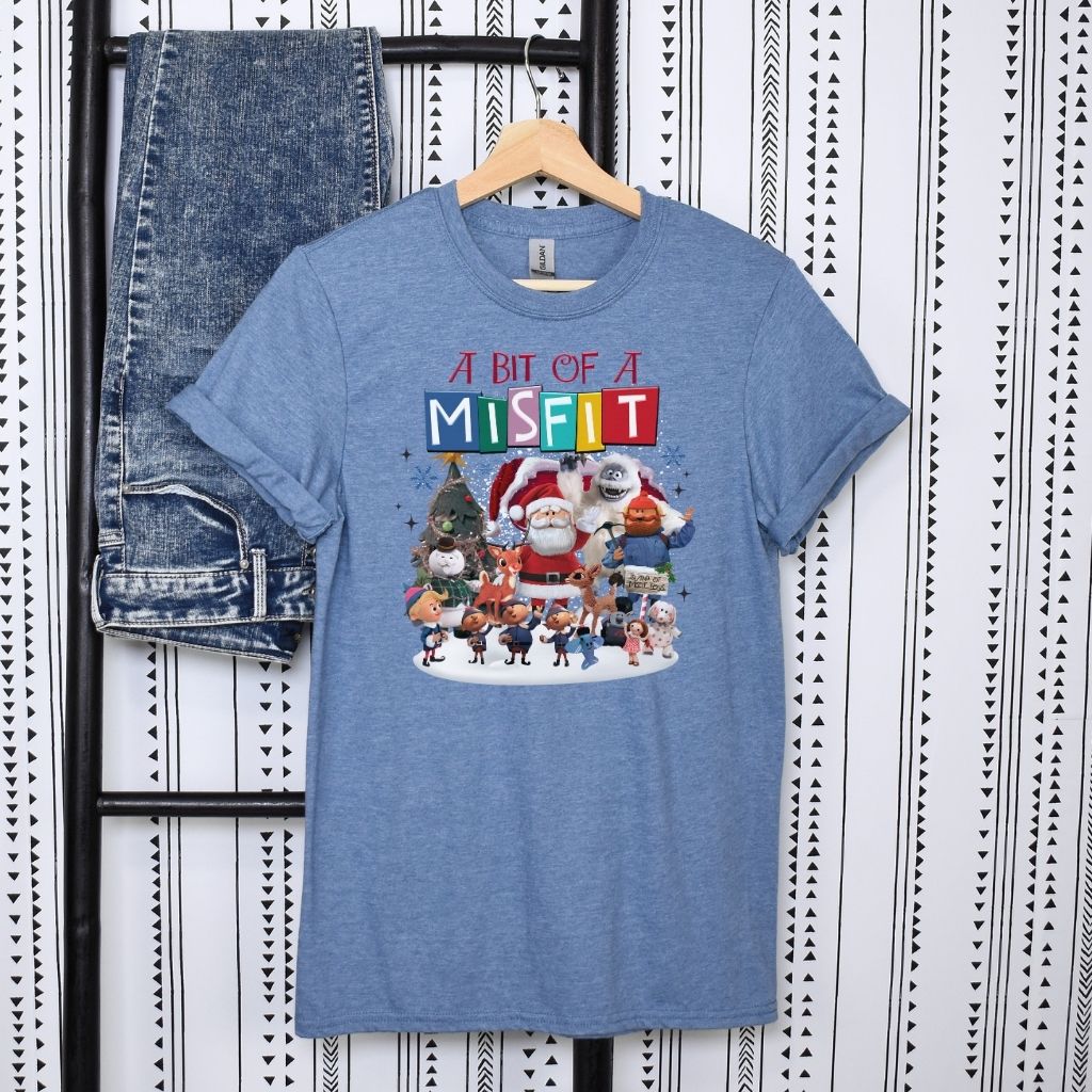 affordable comfy holiday graphic shirt for women