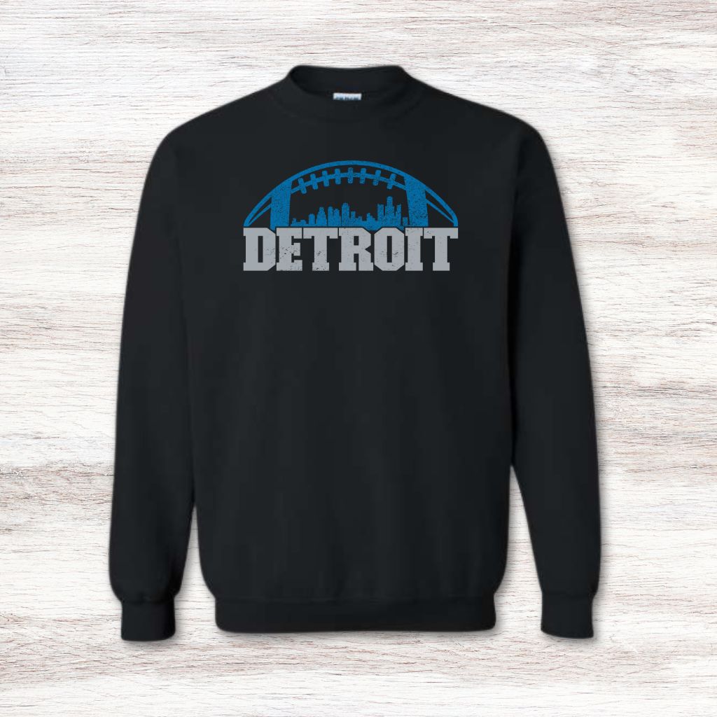 Affordable Detroit football fan gear sweatshirt
