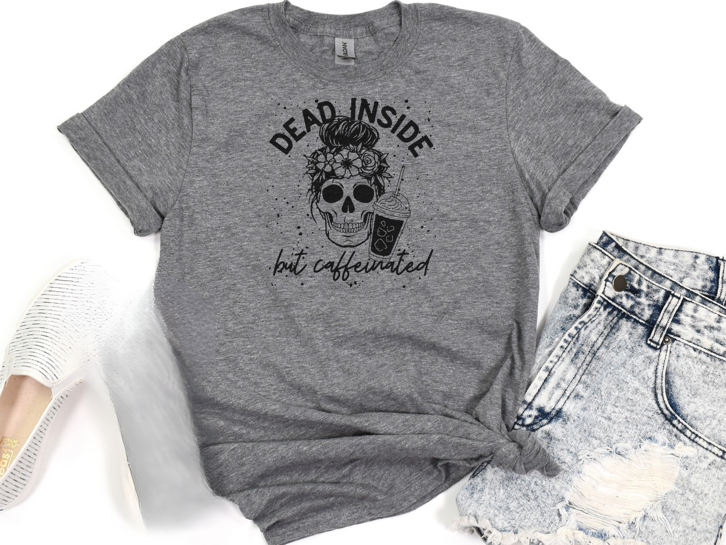 Comfortable and affordable caffeine themed funny shirt