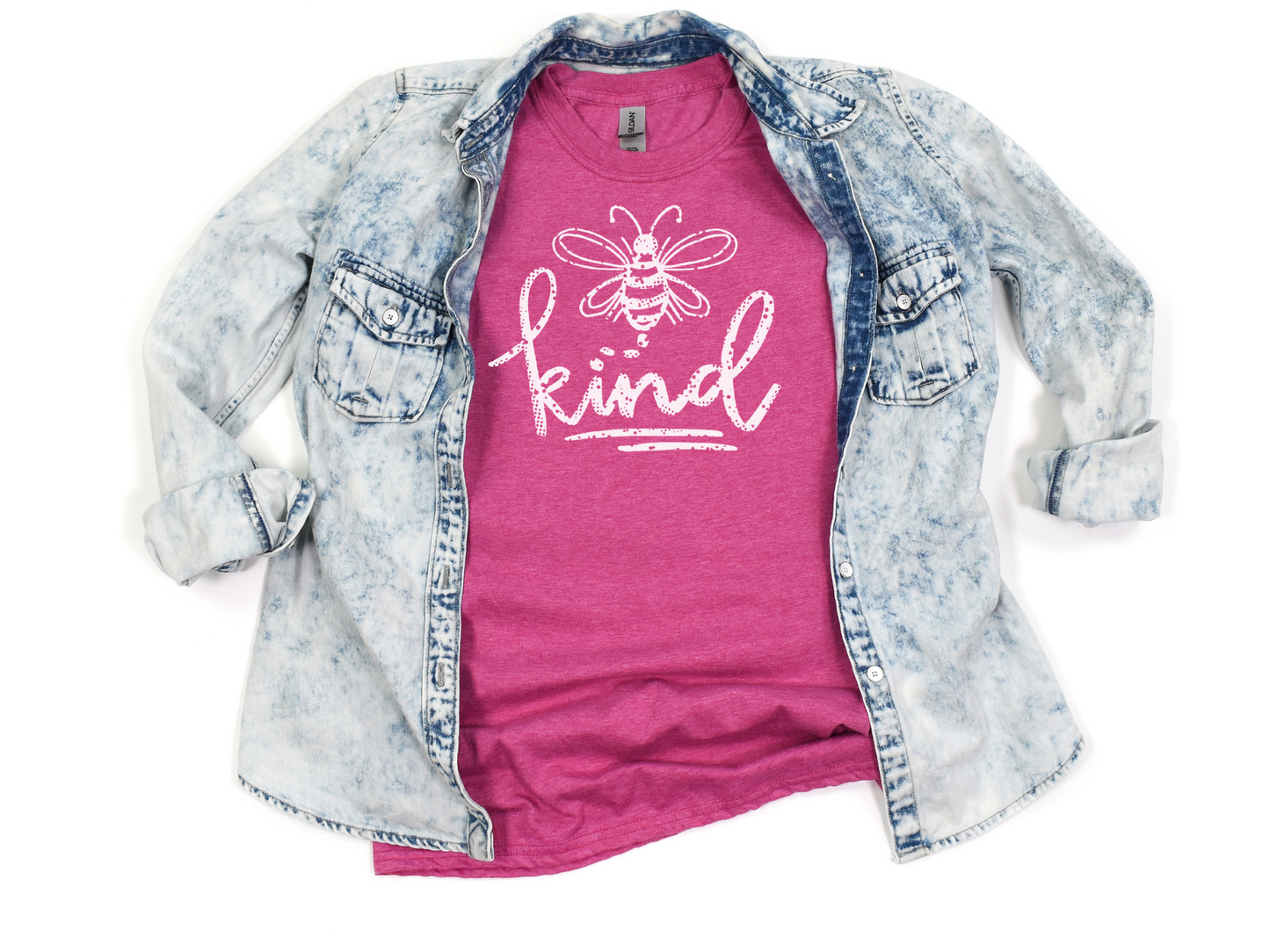 bee kind slogan shirt for her