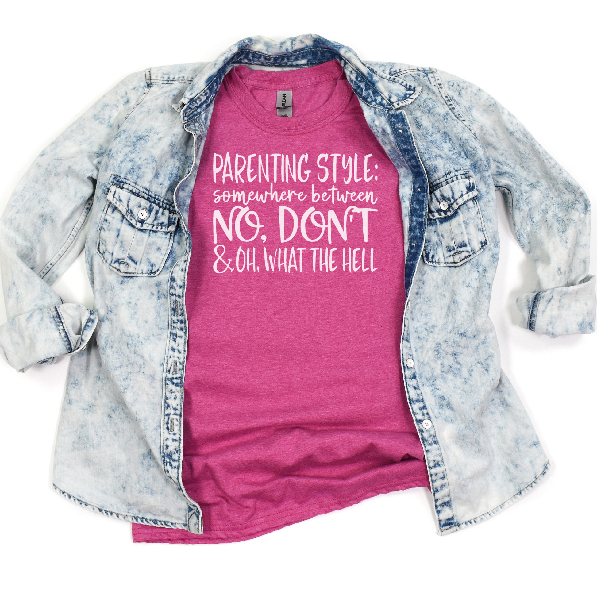 bold quote tee for moms