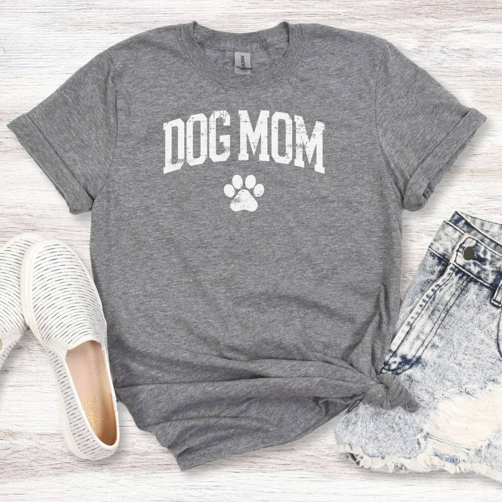 Comfortable cotton polyester blend pet lover tee