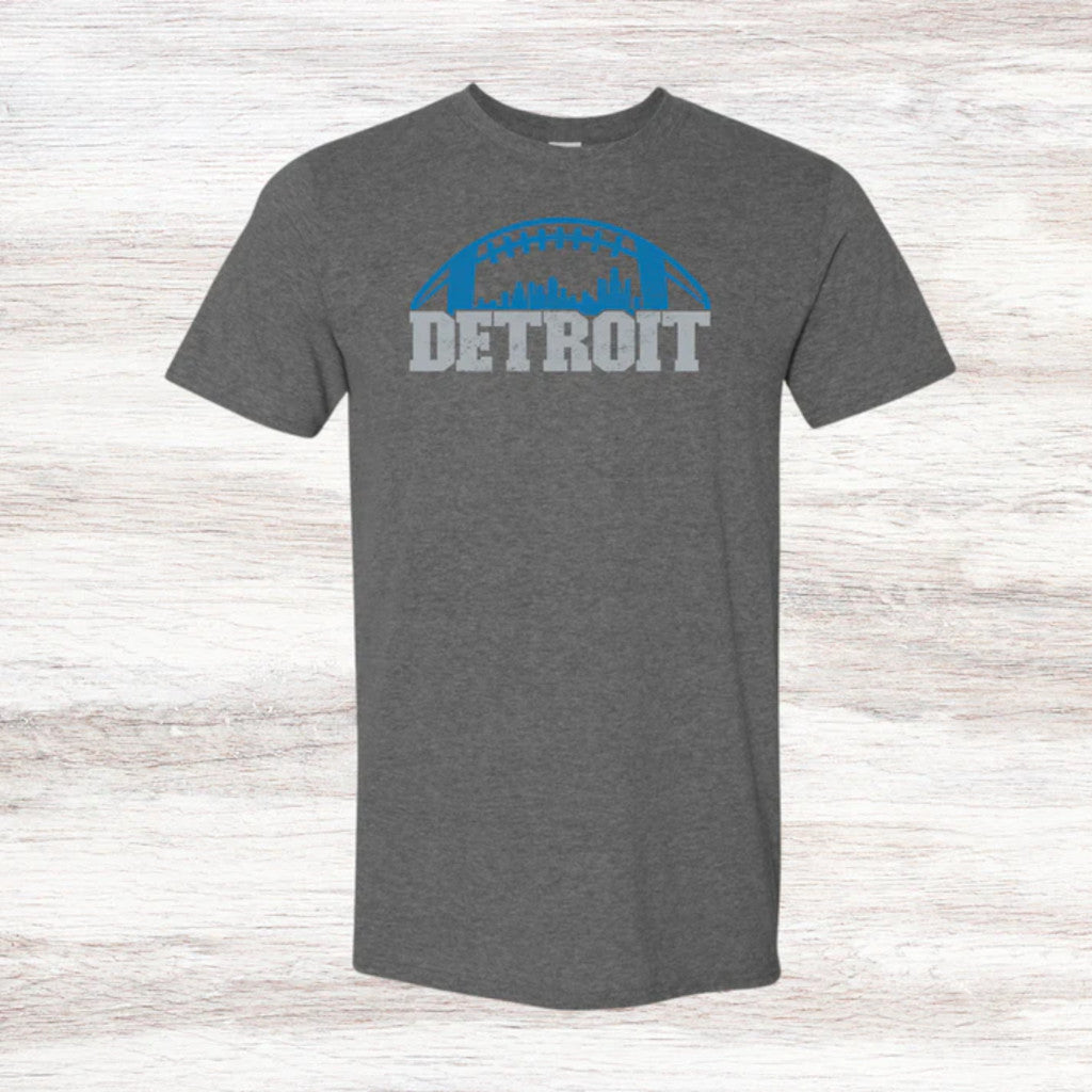 Comfortable polyester cotton Detroit tee