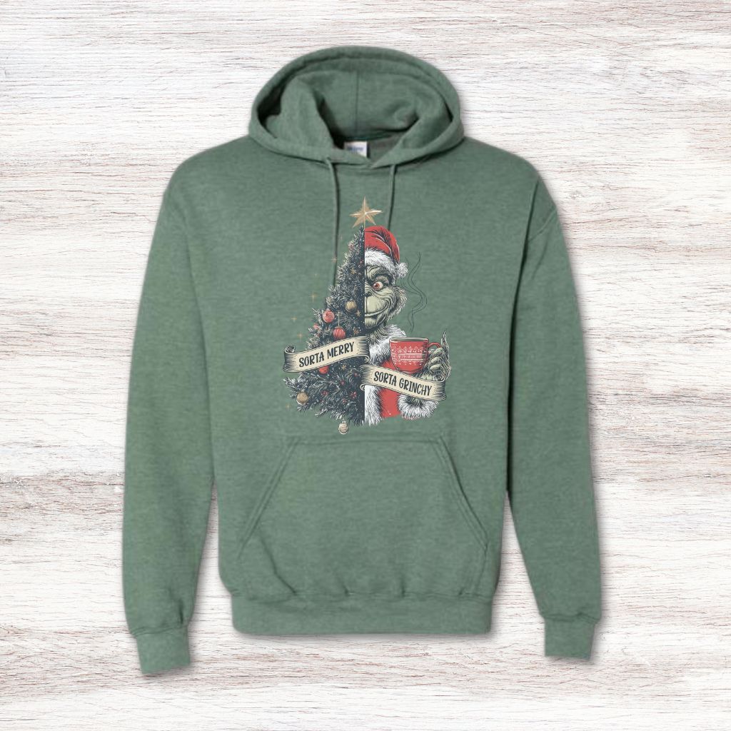 Cozy cotton polyester holiday sweatshirt for winter