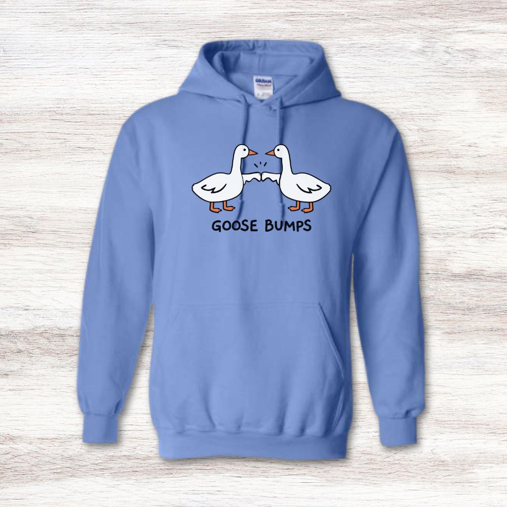 cozy goose bumps sweatshirt for women