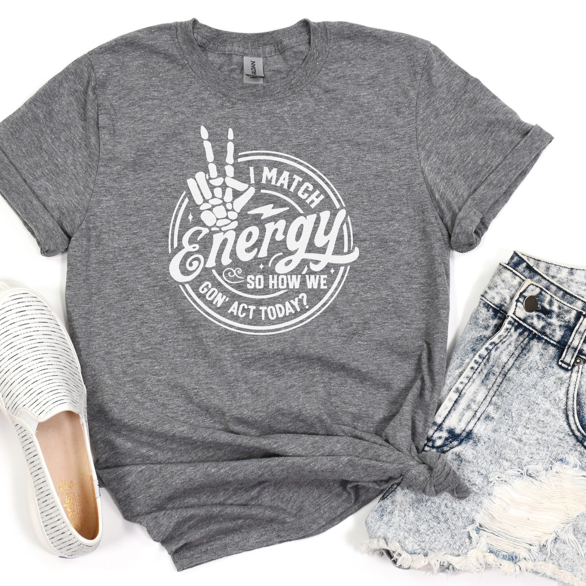 energy-matching mood shirt
