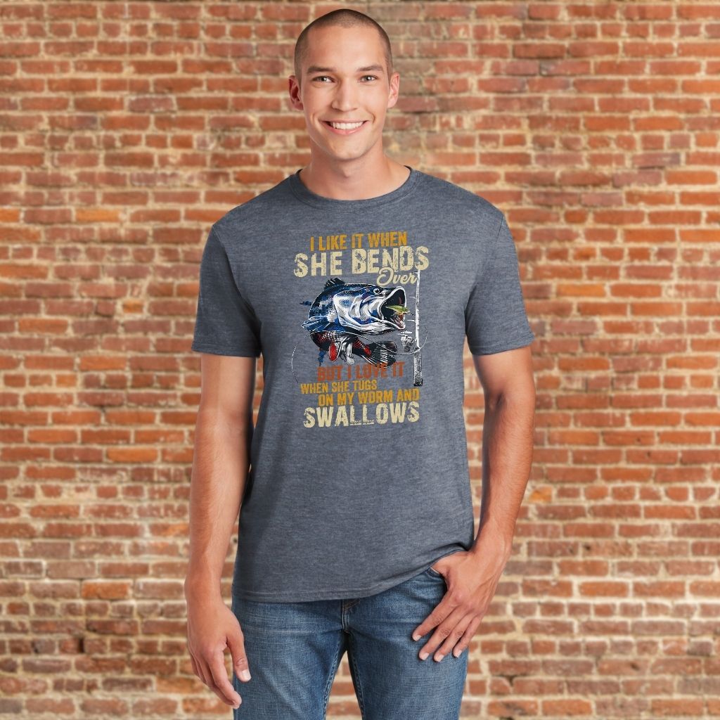 funny fishing t-shirt for men