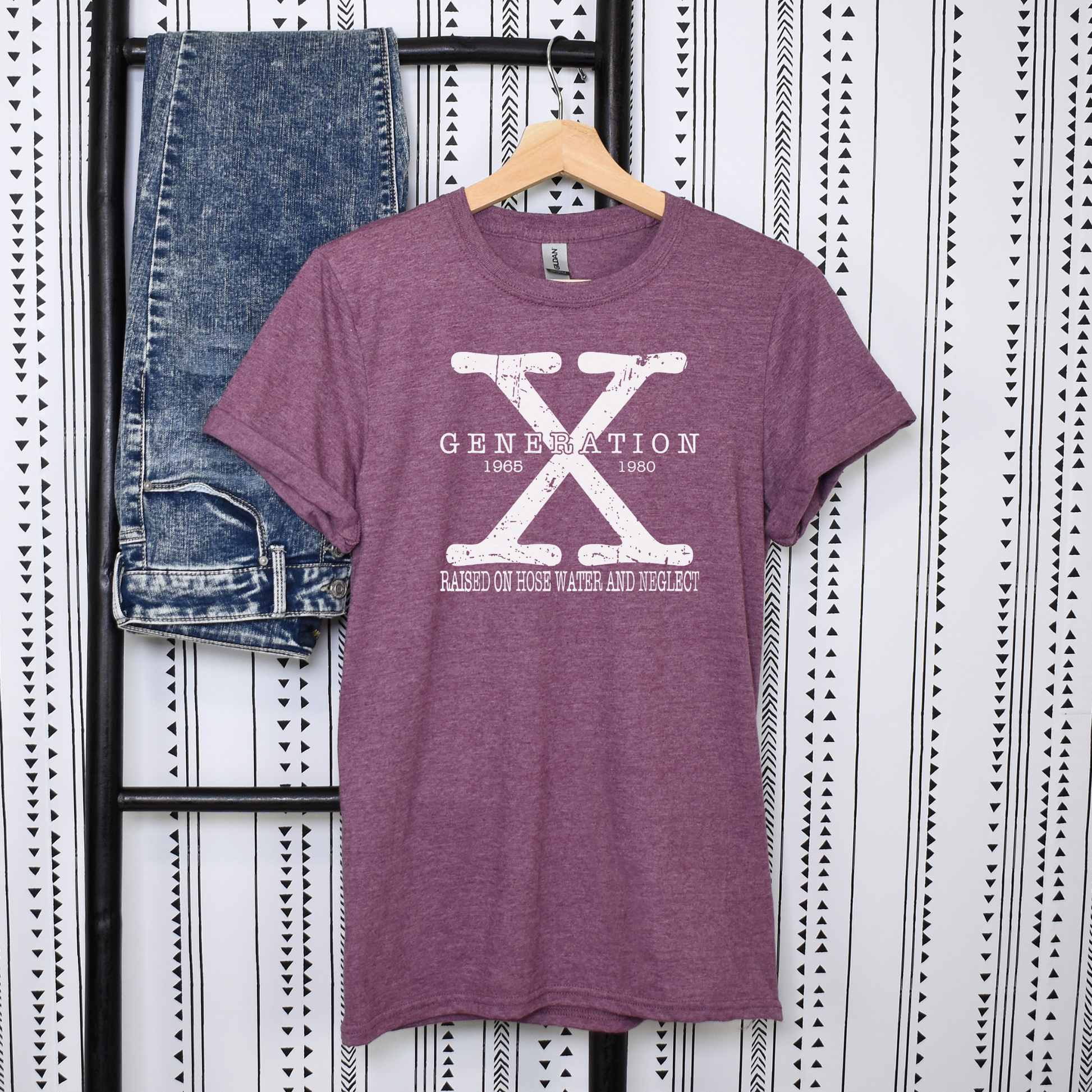 funny Gen X graphic tee for adults