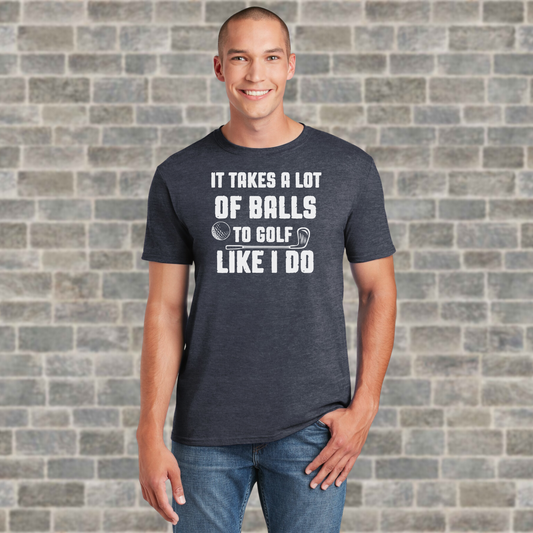 funny golf t-shirt for men