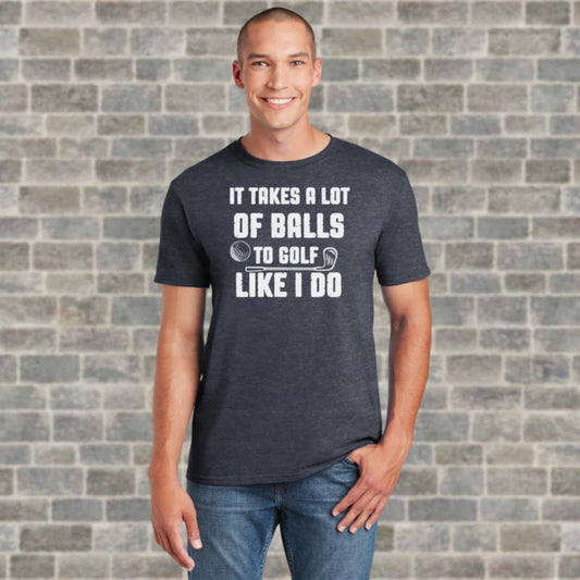 funny golf tshirt for men