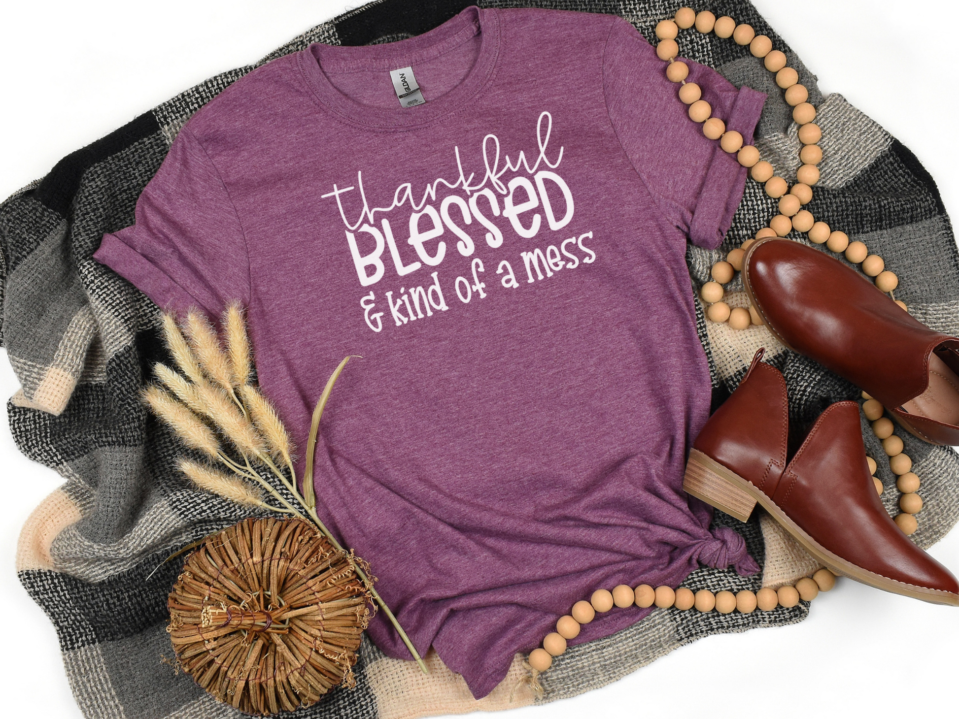unisex graphic tee with funny quote design