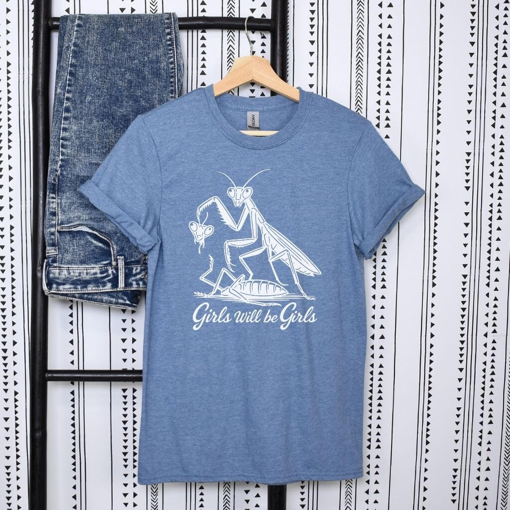 girls will be girls graphic shirt design