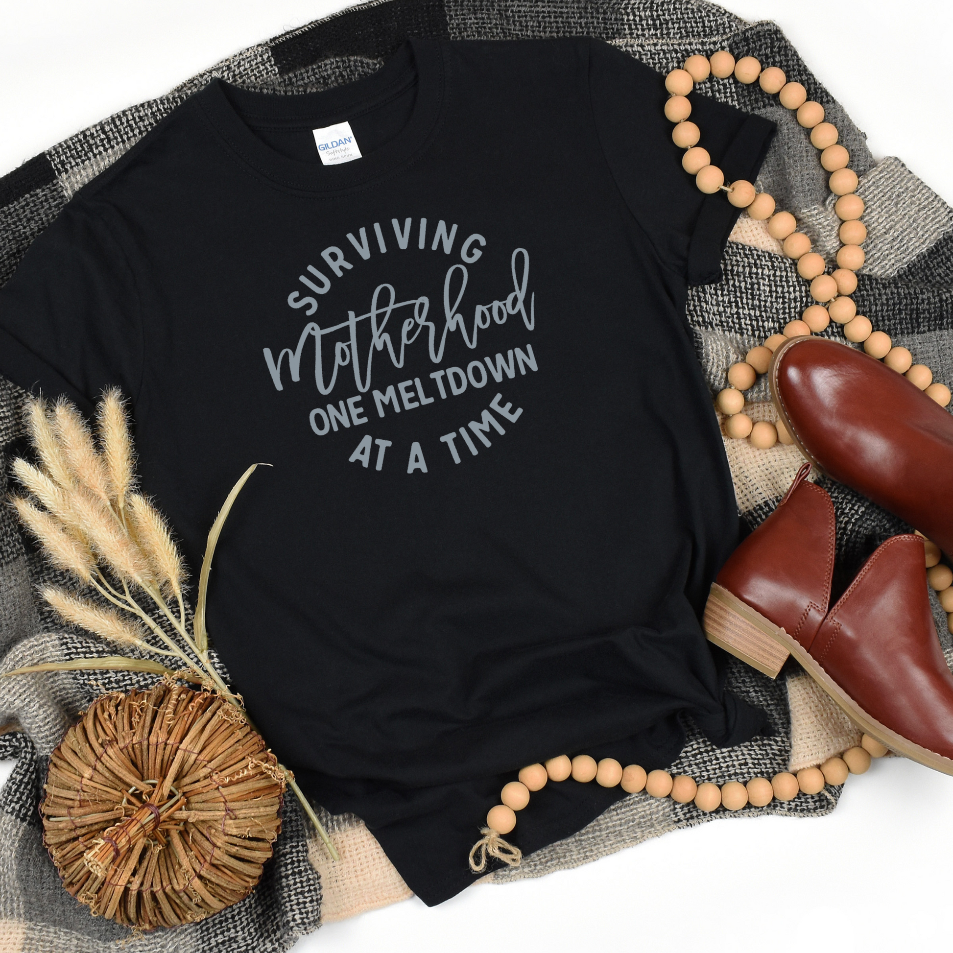 hand-applied design women's shirt