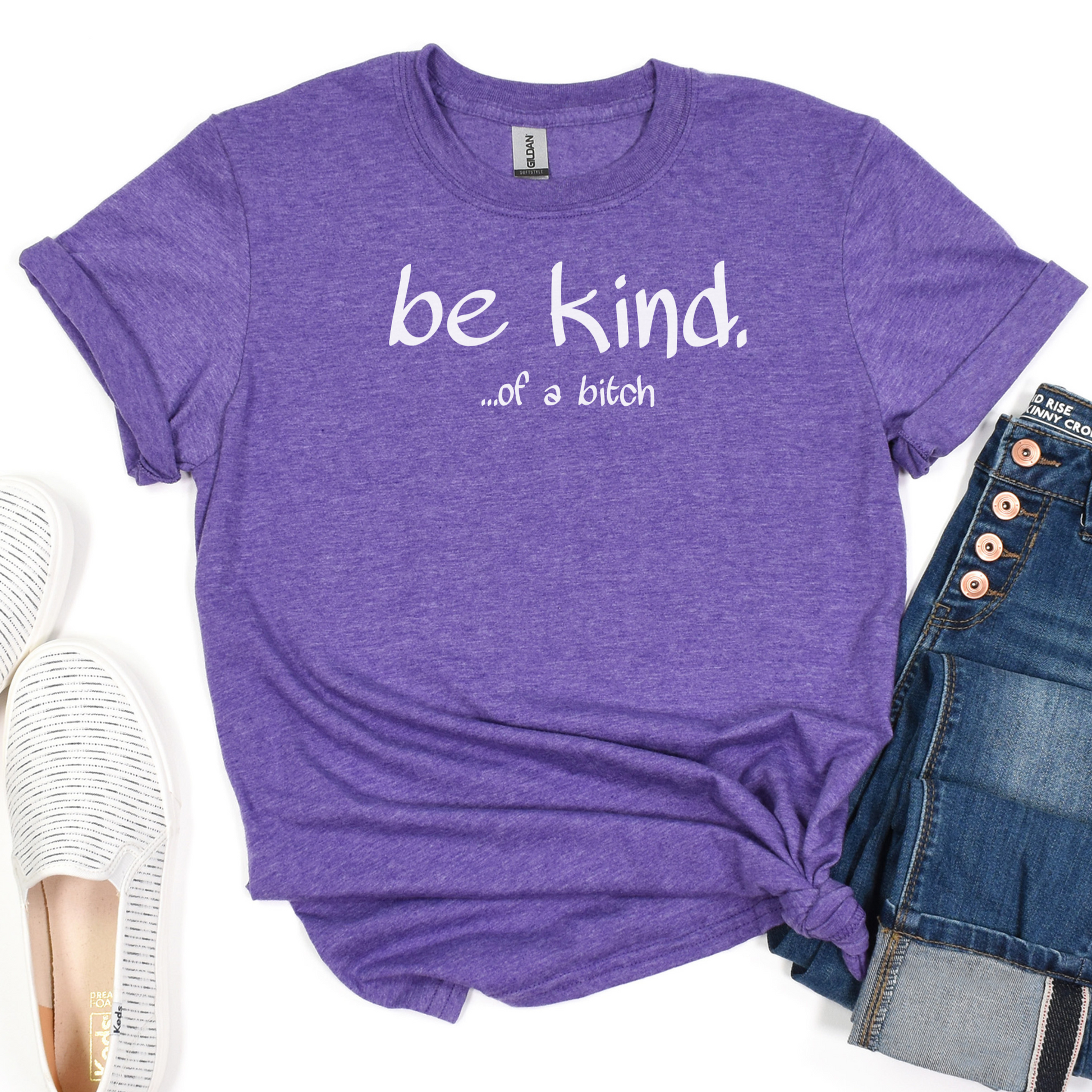 Relaxed fit humorous t-shirt for women