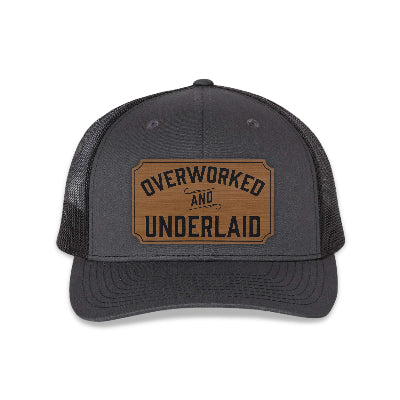 funny laser etched hat for men
