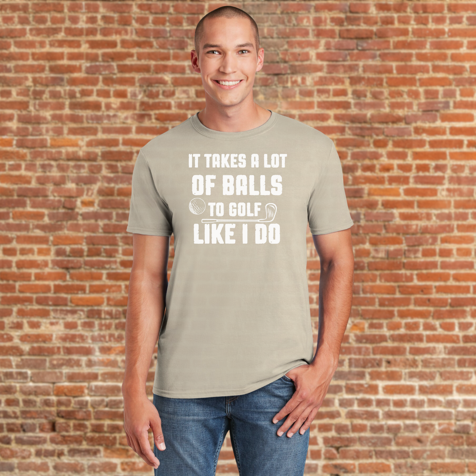unique men's golf tee design