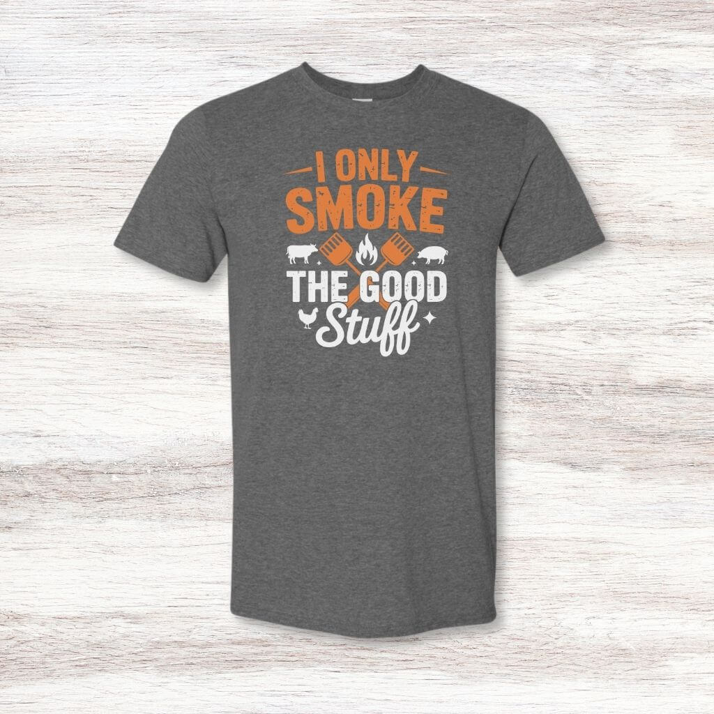 men’s smoker graphic tee cotton polyester