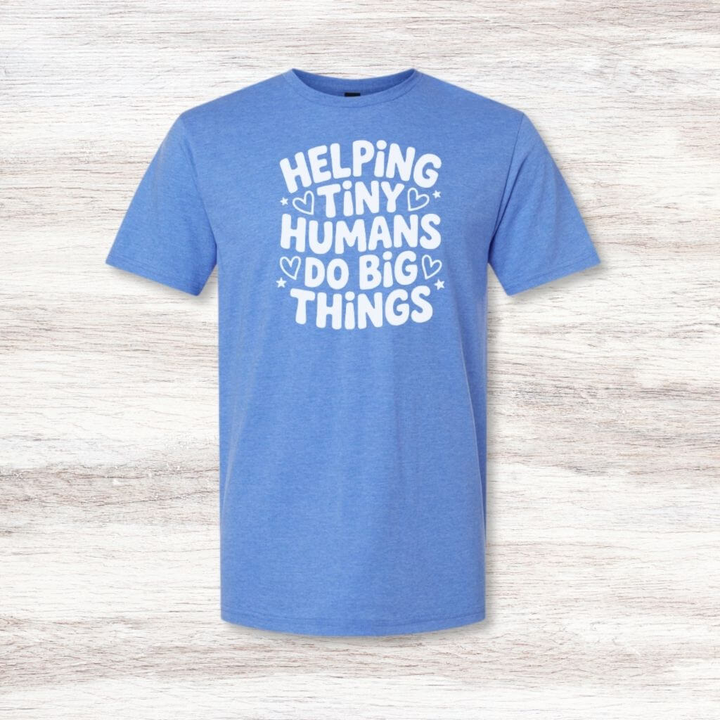 motivational statement tee for educators everyday wear