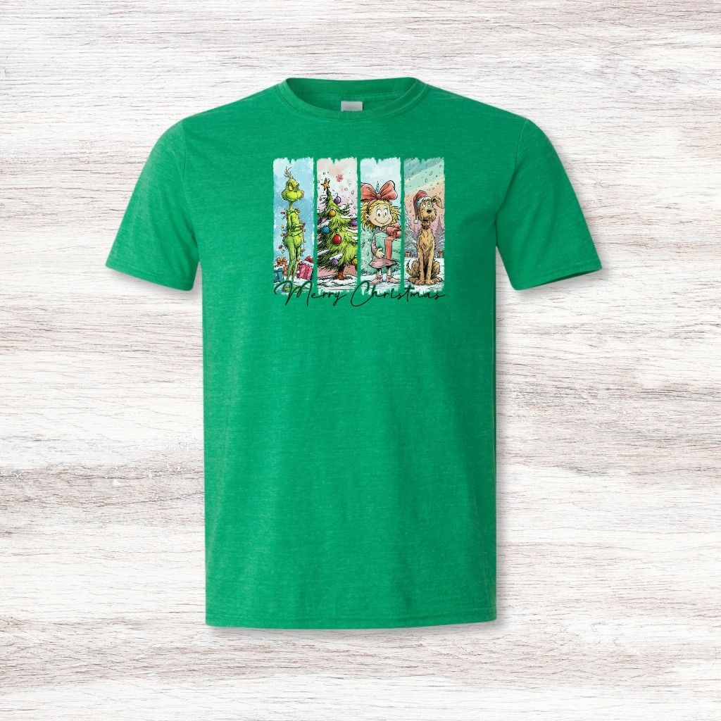 nostalgic holiday graphic tshirt