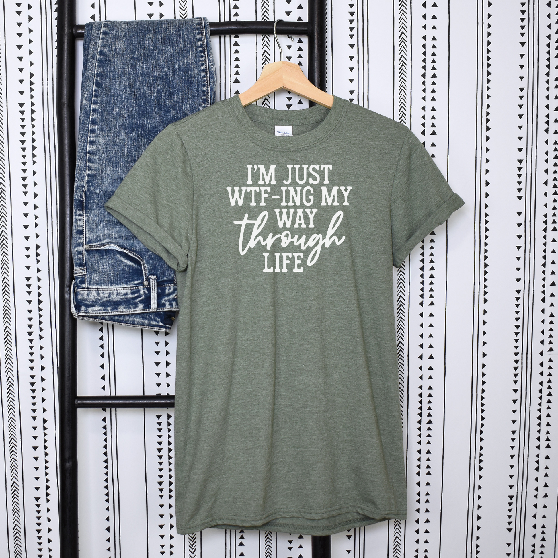 soft cotton blend sarcastic shirt