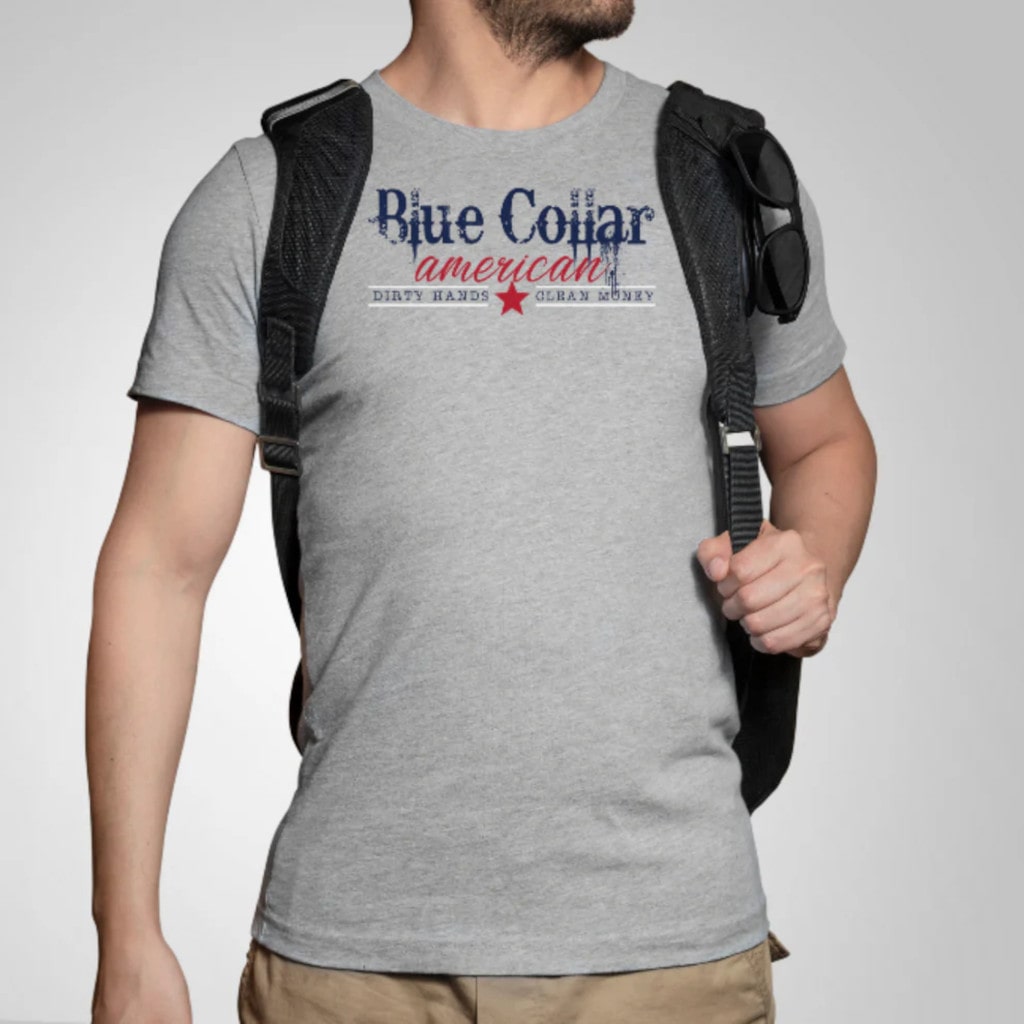 soft cotton polyester blend men’s t-shirt