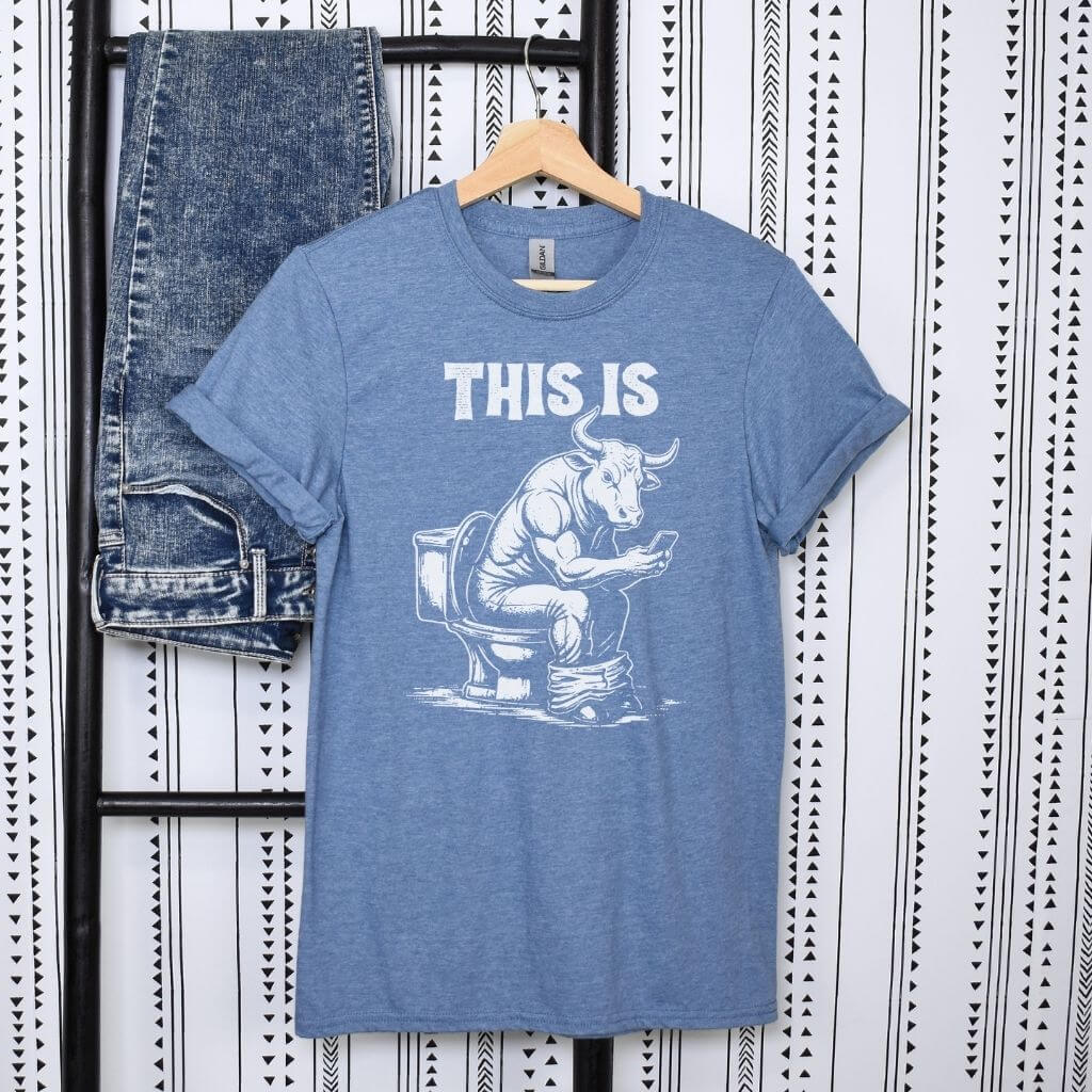 soft cotton-poly blend sarcastic shirt