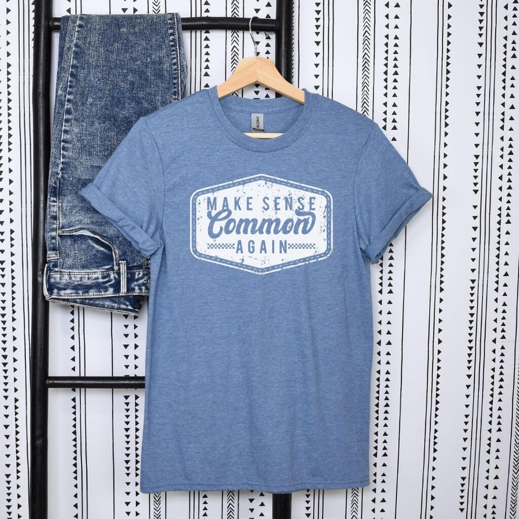 soft polyester cotton blend funny shirt