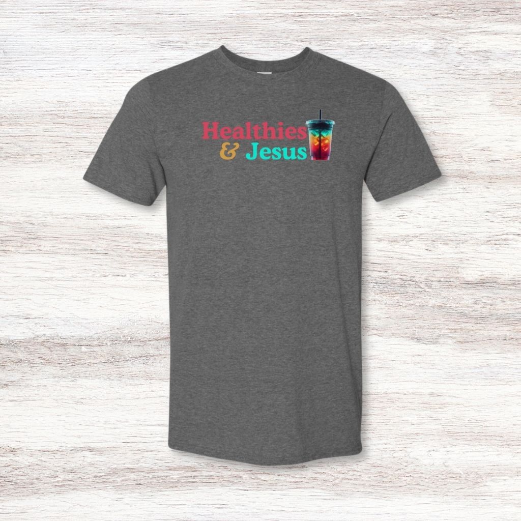 Soft polyester cotton blend faith shirt