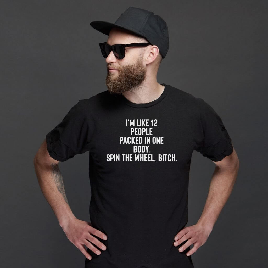 statement t-shirt for bold personalities