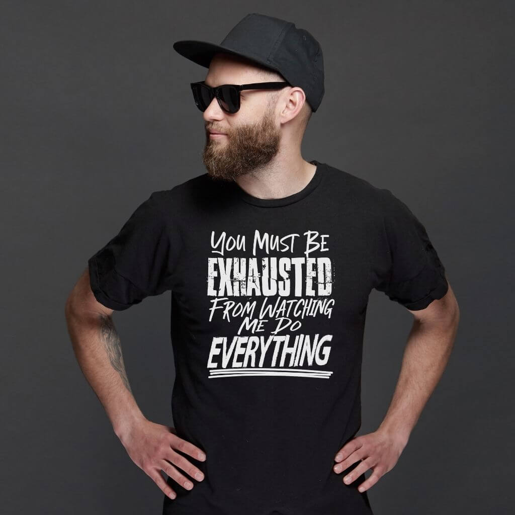 Super soft cotton polyester blend graphic tee