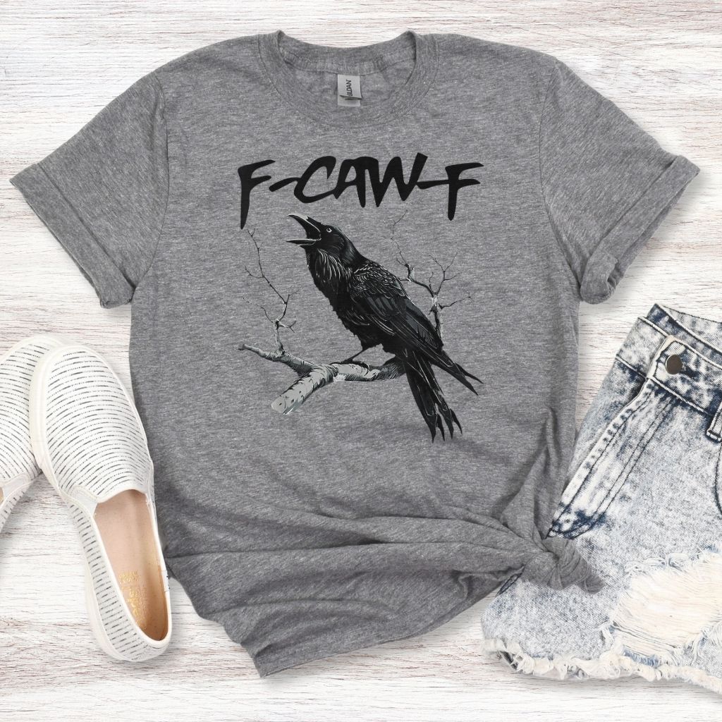 super soft cotton poly raven shirt