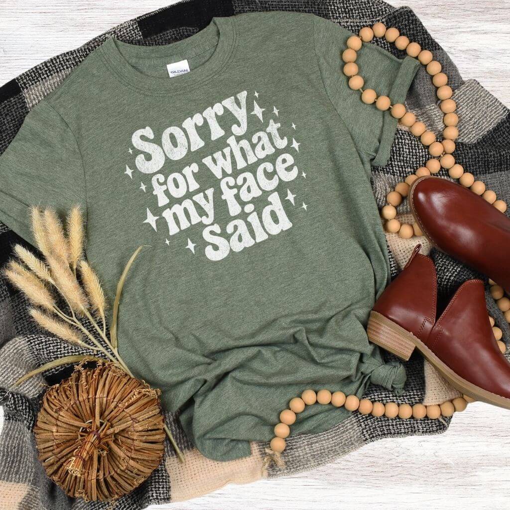 Trendy expressive humor statement shirt