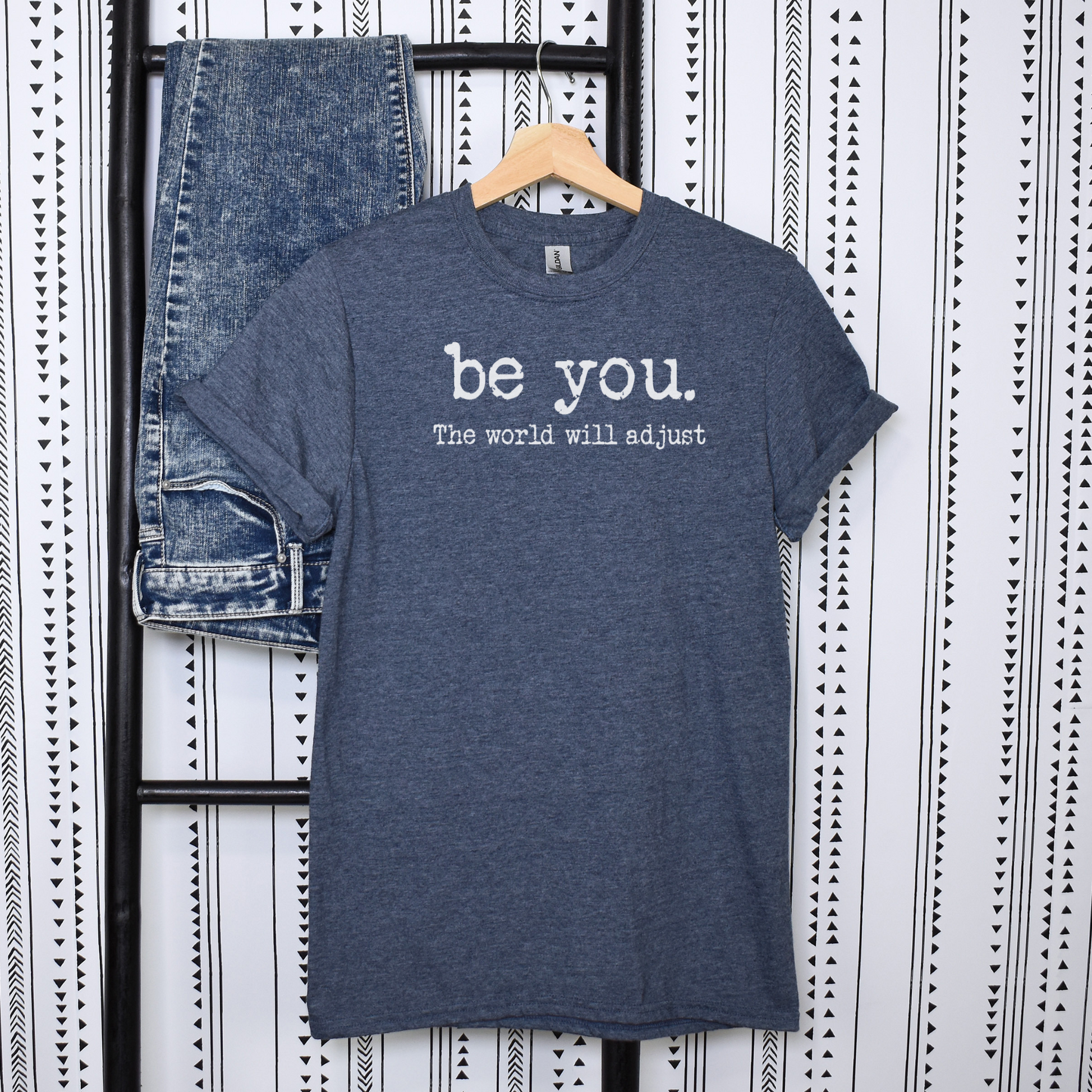 Unique and playful confidence-boosting t-shirt