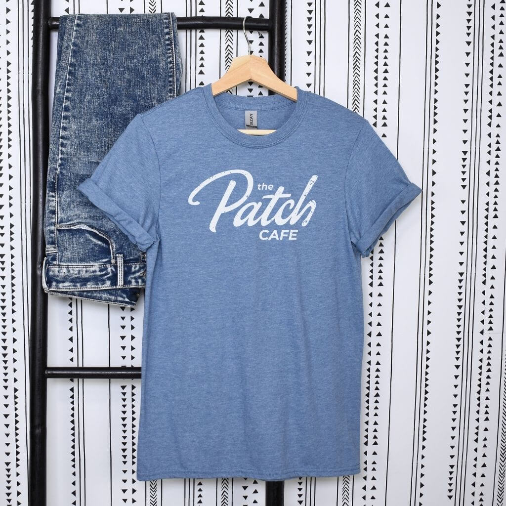 Unique landman fashion patch tee
