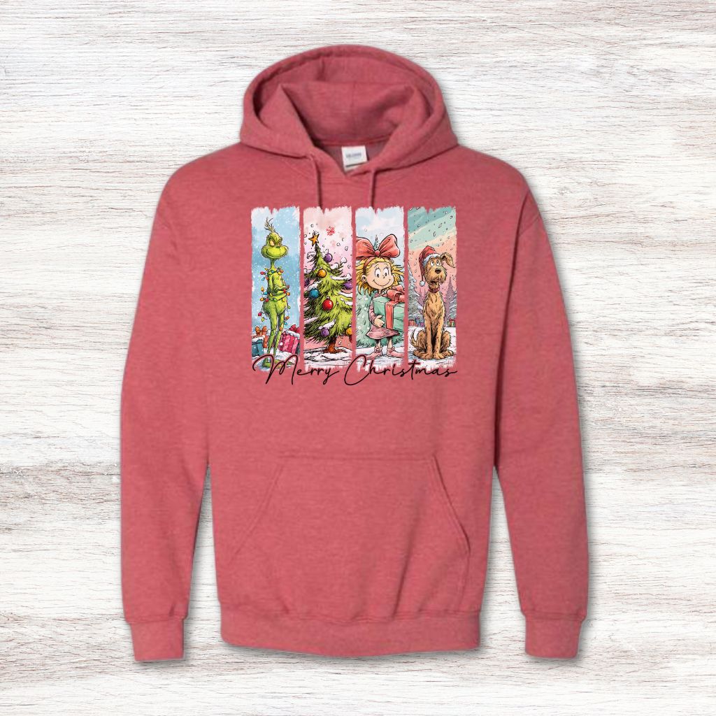 unique themed cozy christmas sweatshirt