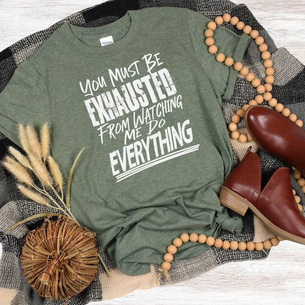 Unisex witty slogan shirt with bold design
