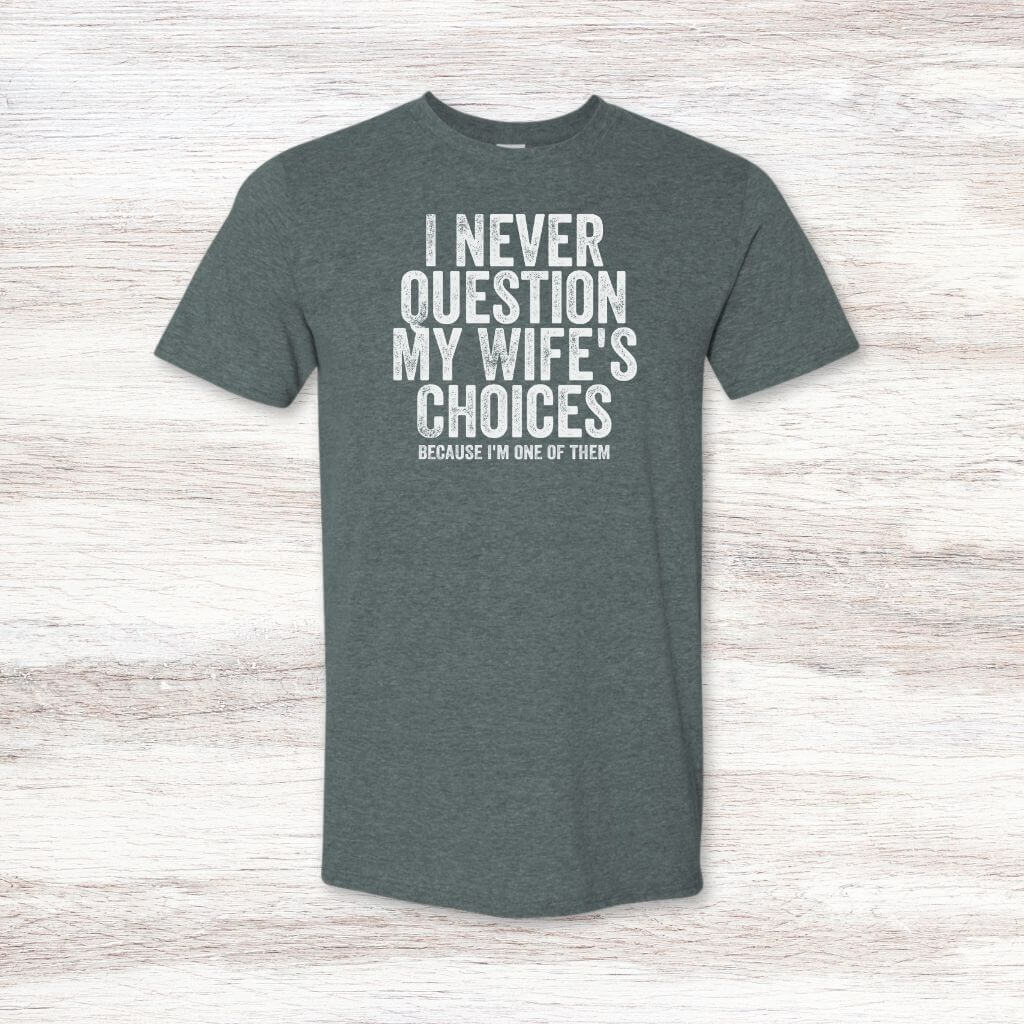 Vintage-style humorous graphic men’s tee